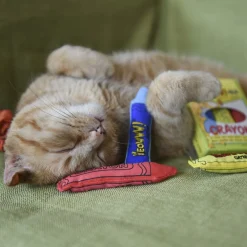 Yeowww ! Cat Toys with Pure American Catnip - !-ola Crayon New