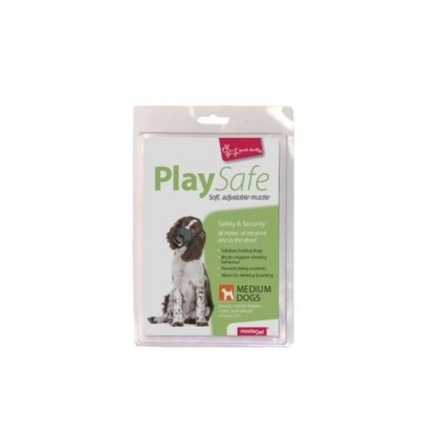 Yours Droolley Yours Droolly "Play Safe" Soft Dog Muzzle New