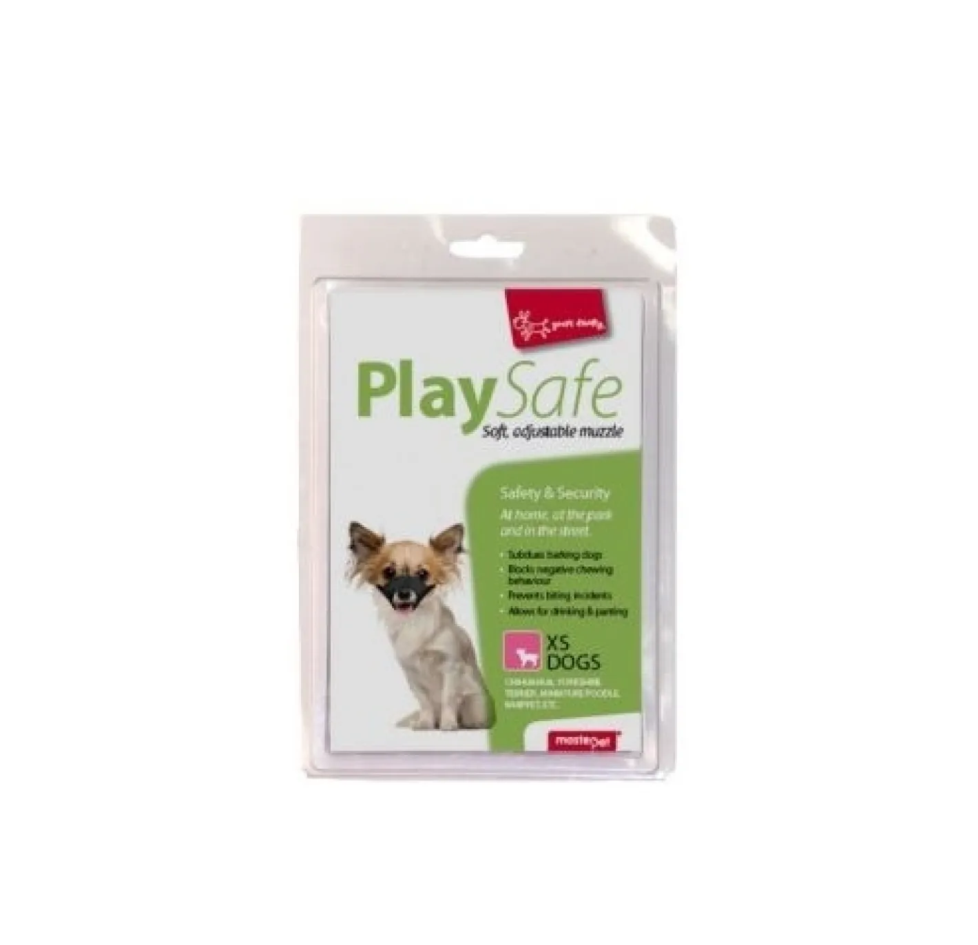 Yours Droolley Yours Droolly "Play Safe" Soft Dog Muzzle New