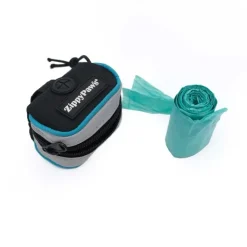 Zippy Paws Adventure Leash Dog Poop Bag Dispenser + BONUS Roll Clearance