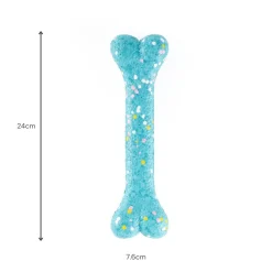 Zippy Paws AirTuff Puncture Resistant Floating Dog Toy - Bone Best