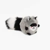 Zippy Paws Bushy Throw Crinkly Plush Fetch Dog Toy - Raccoon Sale