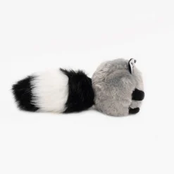 Zippy Paws Bushy Throw Crinkly Plush Fetch Dog Toy - Raccoon Sale