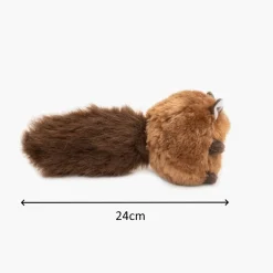Zippy Paws Bushy Throw Crinkly Plush Fetch Dog Toy - Squirrel Outlet