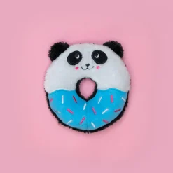Zippy Paws Donutz Buddies Plush Squeaker Dog Toy - Panda Outlet