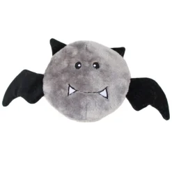 Zippy Paws Halloween Brainey Plush Squeaker Dog Toy - Bat Sale