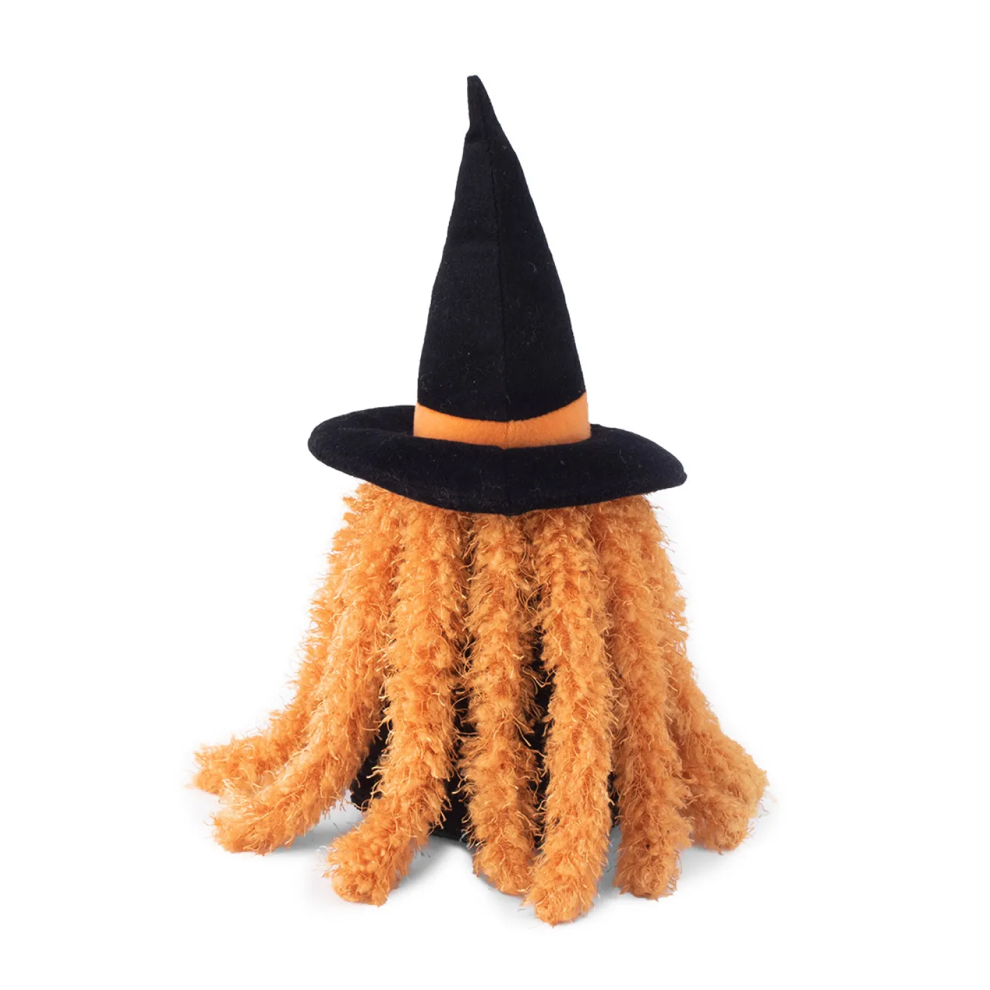 Zippy Paws Halloween Crinkle Squeaker Dog Toy - Witch with Long Crinkly Legs Outlet
