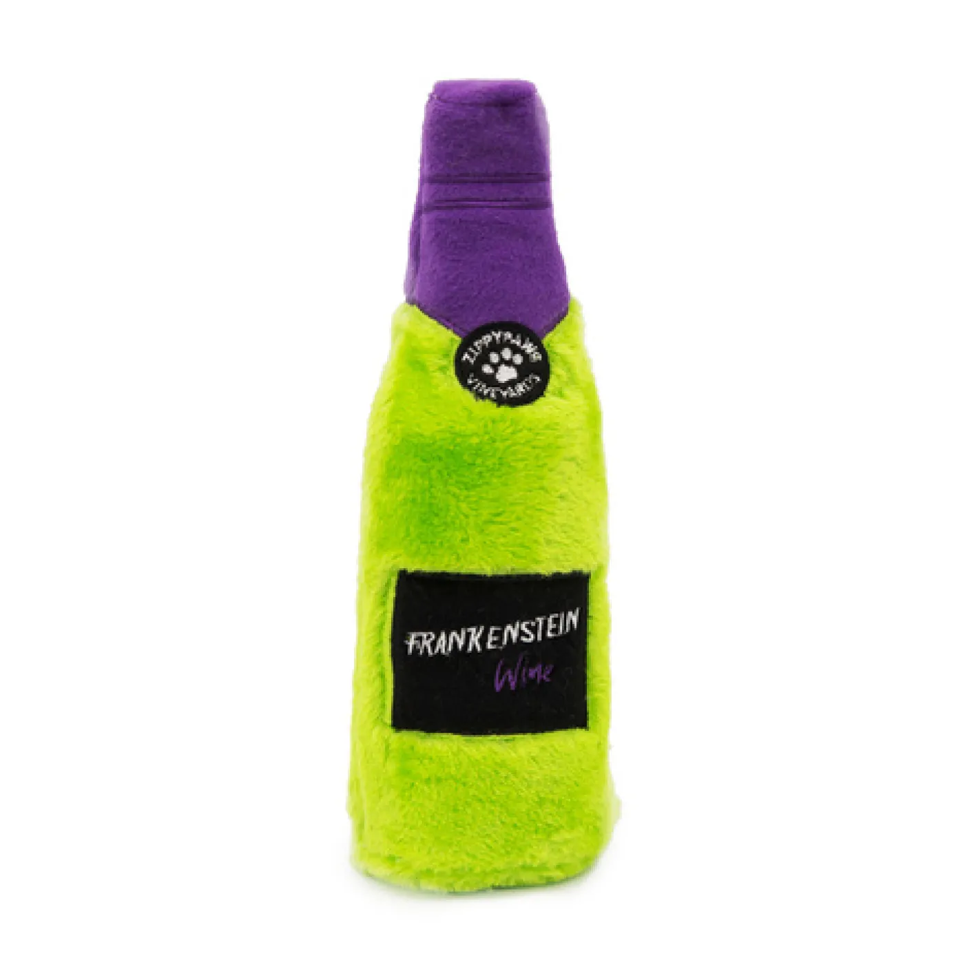 Zippy Paws Halloween Happy Hour Crusherz Squeaker Dog Toy - Frankenstein Wine Outlet