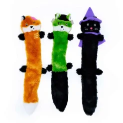 Zippy Paws Halloween Skinny Peltz Squeaker Dog Toy 3-pack Large Hot