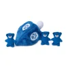 Zippy Paws Hanukkah Burrow Interactive Squeaker Dog Toy - Dreidel Blue Bears Clearance