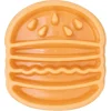 Zippy Paws Happy Bowl Interactive Slow Food Dog Bowl - Burger Clearance