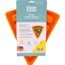 Zippy Paws Happy Bowl Interactive Slow Food Dog Bowl - Pizza Outlet