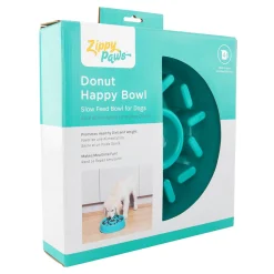 Zippy Paws Happy Bowl Slow Feeder for Dogs - Donut Sale
