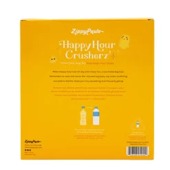 Zippy Paws Happy Hour Halloween Crusherz Squeaker Bottle Dog Toy - 3-Pack Clearance