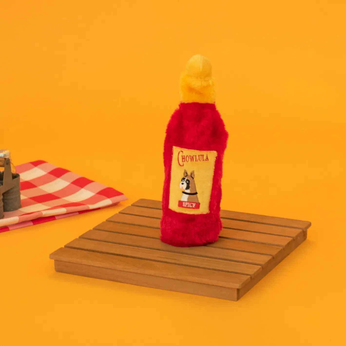 Zippy Paws Hot Sauce Crusherz Crunch & Squeak Dog Toy - Chowlula Sale