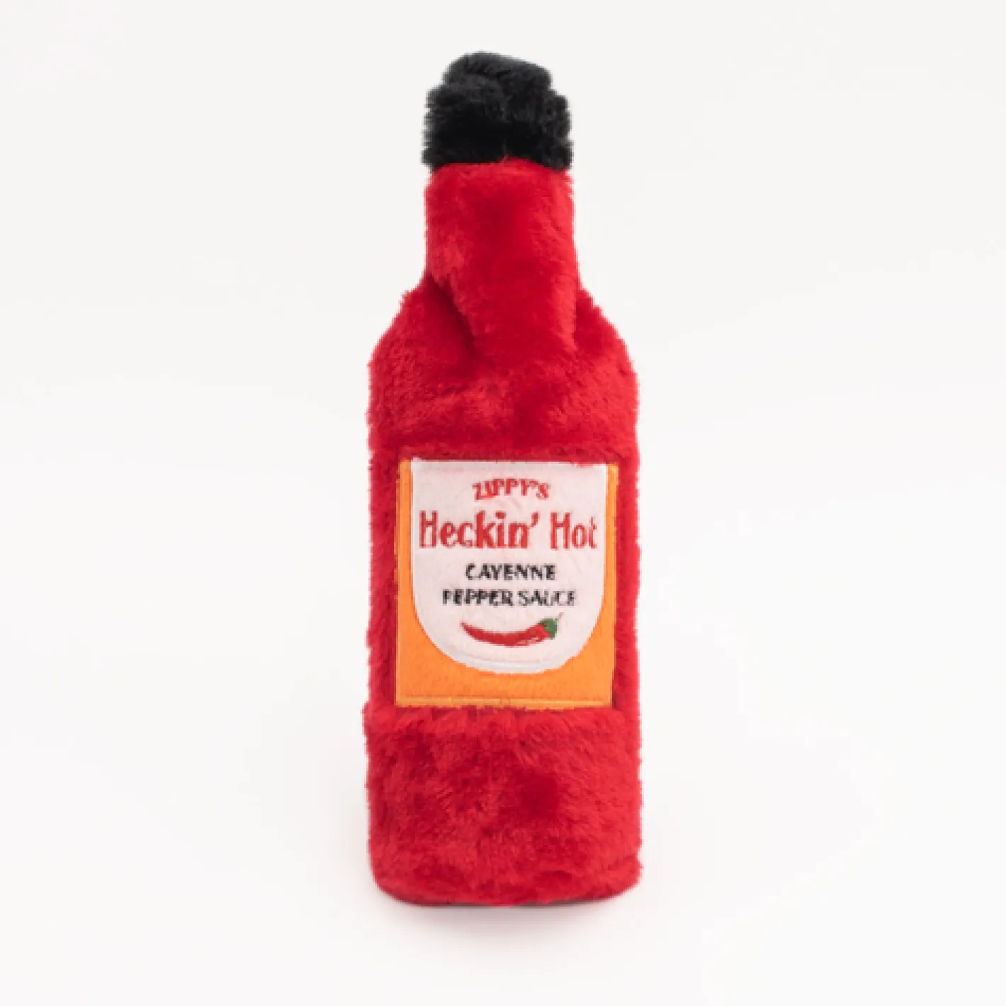 Zippy Paws Hot Sauce Crusherz Crunch & Squeak Dog Toy - Heckin’ Hot Outlet