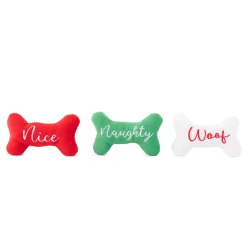 Zippy Paws Interactive Dog Toy - Holiday Burrow - Naughty or Nice Stocking Sale