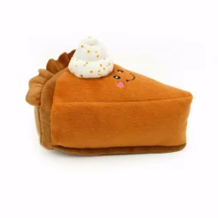 Zippy Paws NomNomz Fall Harvest Plush Squeaker Dog Toy - Pumpkin Pie Slice Sale