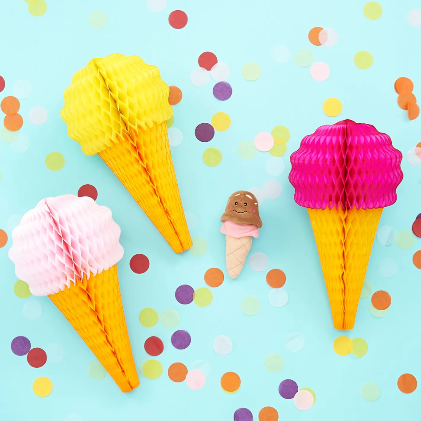 Zippy Paws NomNomz Squeaker Dog Toy - Ice Cream Online