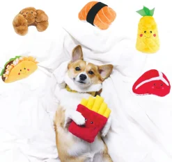 Zippy Paws NomNomz Squeaker Dog Toy - Taco Sale