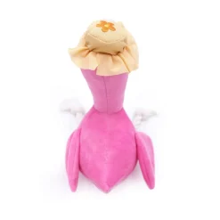 Zippy Paws Playful Pal Plush Squeaker Rope Dog Toy - Freya the Flamingo New