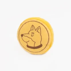 Zippy Paws Plush Squeaker Dog Toy - Squeakie Pattiez Zippy Bit Coin Sale