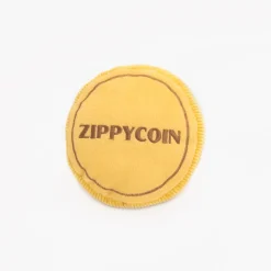 Zippy Paws Plush Squeaker Dog Toy - Squeakie Pattiez Zippy Bit Coin Sale