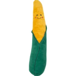 Zippy Paws Plush Squeaky Jigglerz Dog Toy - Corn Best