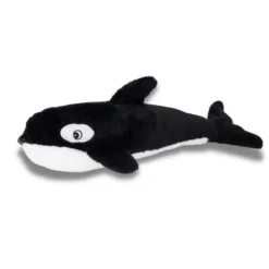 Zippy Paws Plush Squeaky Jigglerz Dog Toy - Killer Whale Clearance