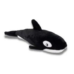 Zippy Paws Plush Squeaky Jigglerz Dog Toy - Killer Whale Clearance