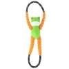 Zippy Paws RopeTugz Squeaker Dog Toy with Rope - Tree Frog Sale