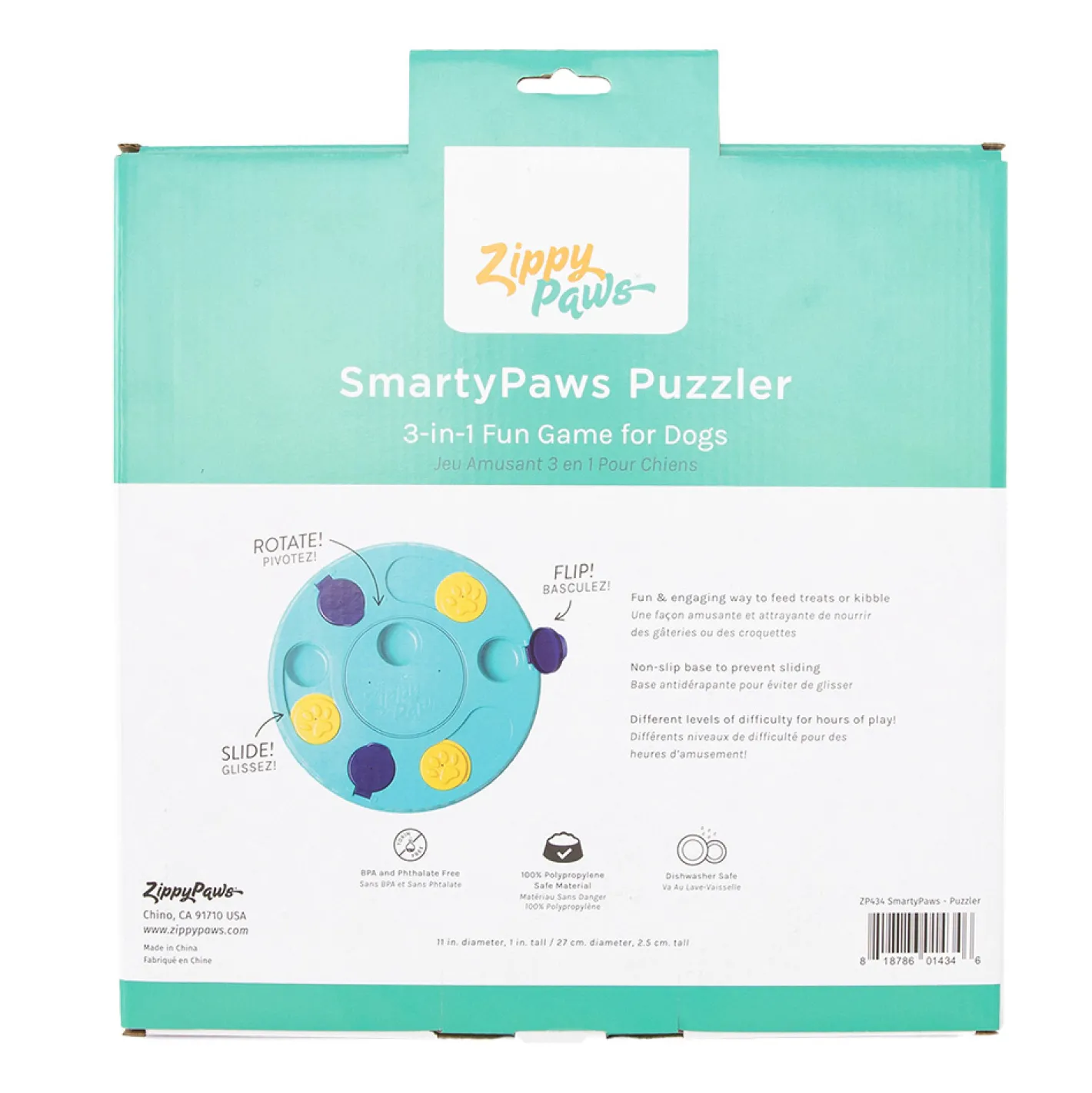 Zippy Paws Smarty Paws Puzzler Interactive Dog Toy Sale