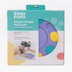 Zippy Paws SmartyPaws Puzzler Feeder Interactive Dog Toy - Purple Sale