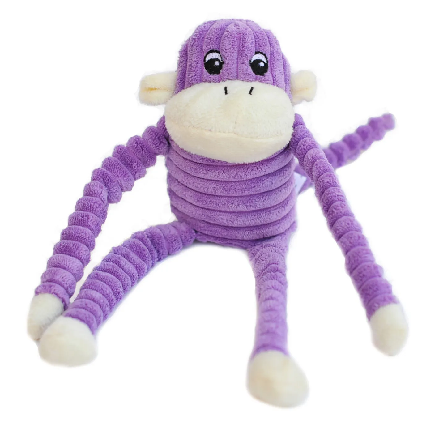 Zippy Paws Spencer the Crinkle Monkey Long Leg Plush Dog Toy Outlet