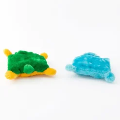 Zippy Paws Squeakie Pads Blaster Squeaker Dog Toy - 2-Pack Hippo & Alligator Sale