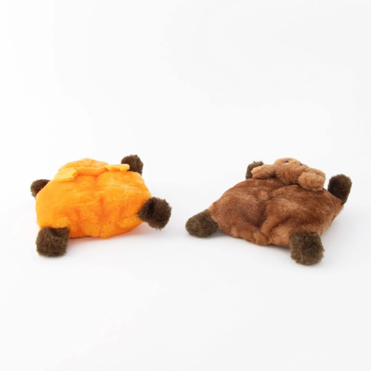 Zippy Paws Squeakie Pads No Stuffing Small Dog Toy - Bear & Moose 2-Pack Online