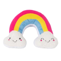 Zippy Paws Squeakie Pattiez Plush Dog Toys - Rainbow New