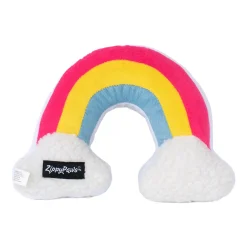 Zippy Paws Squeakie Pattiez Plush Dog Toys - Rainbow New