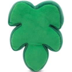 Zippy Paws Squeakie Pattiez Plush Squeaker Dog Toy - Monstera Leaf New