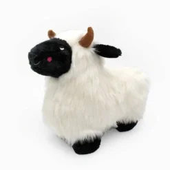 Zippy Paws Wooliez Plush Squeaker Dog Toy - Lettie the Lamb Discount