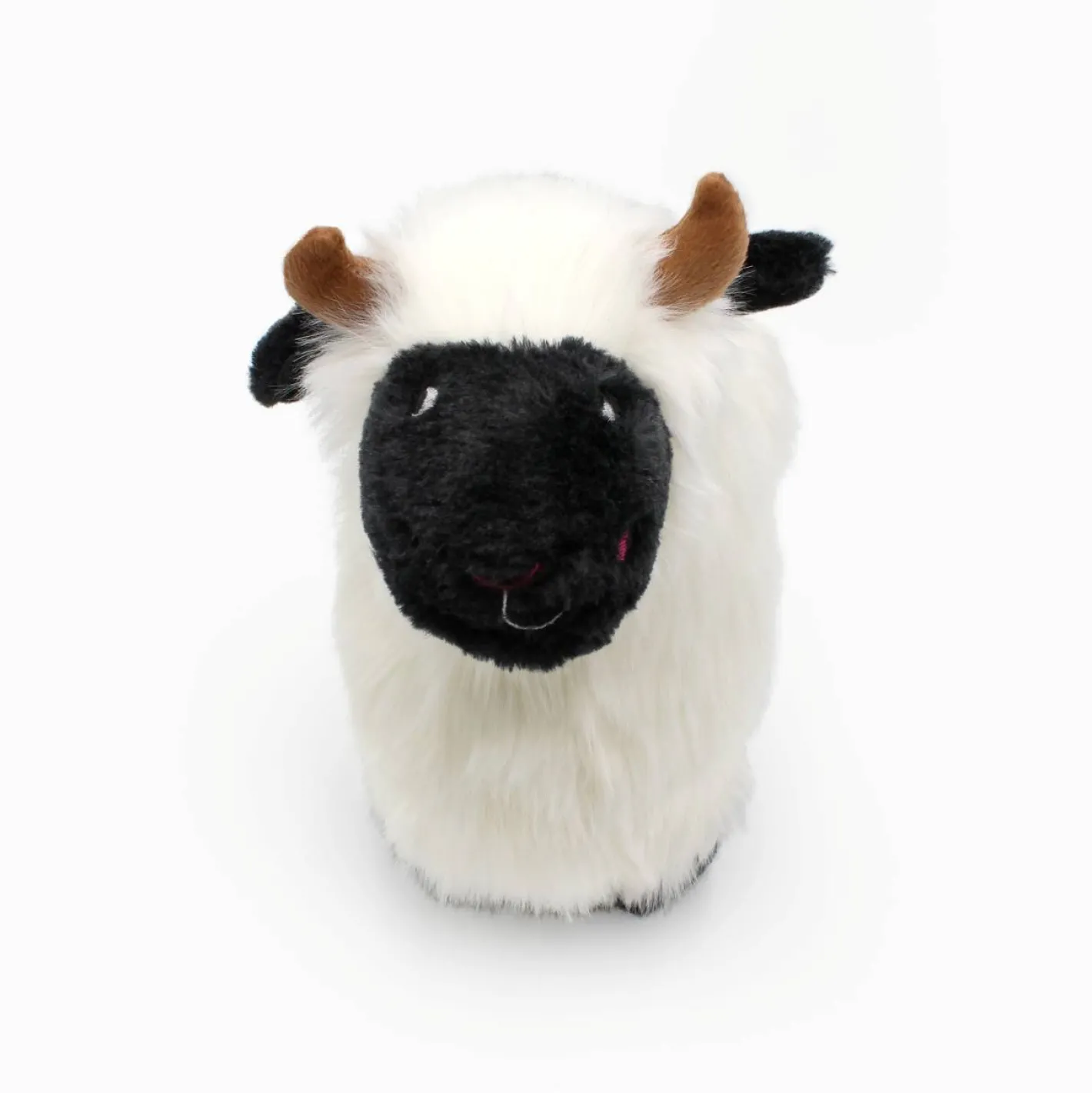 Zippy Paws Wooliez Plush Squeaker Dog Toy - Lettie the Lamb Discount