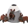 Zippy Paws Zippy Burrow Interactive Dog Toy - Elk Mountain + 3 Deers New