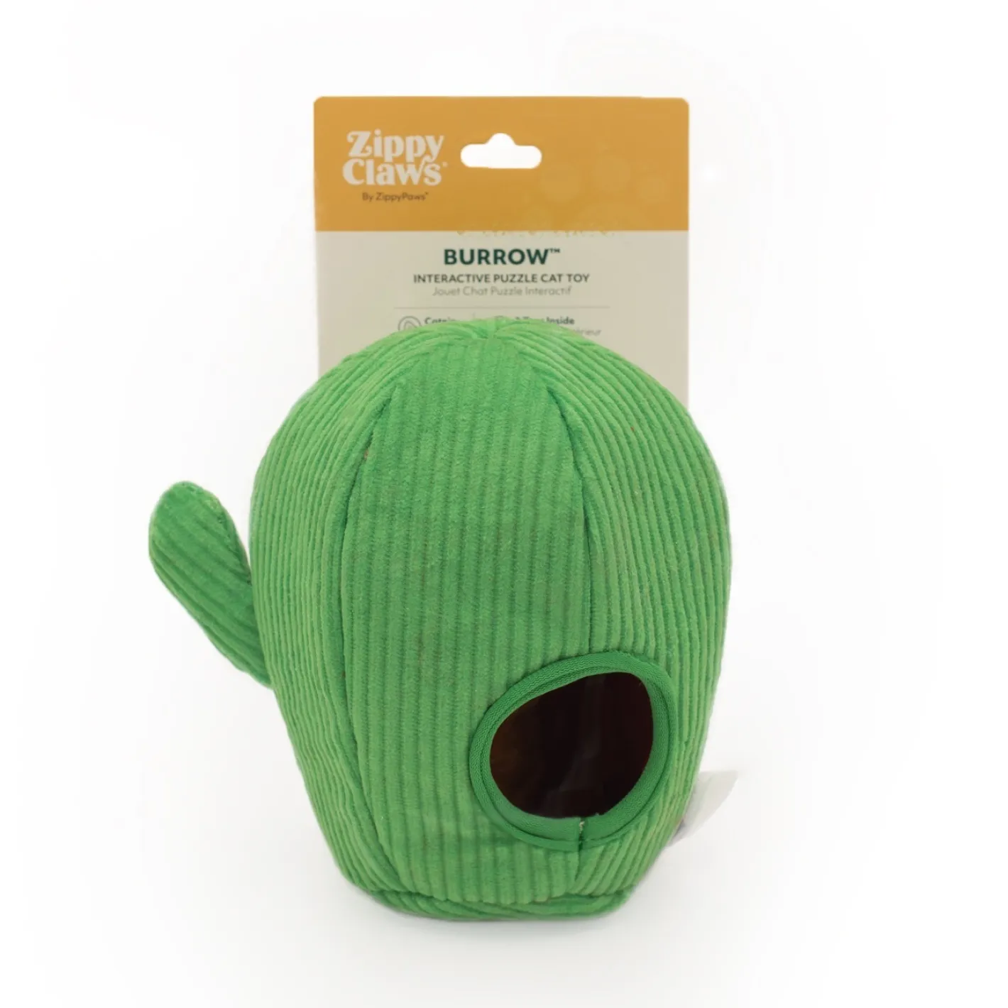 Zippy Paws ZippyClaws Burrow Cat Toy - Snakes in Cactus Online