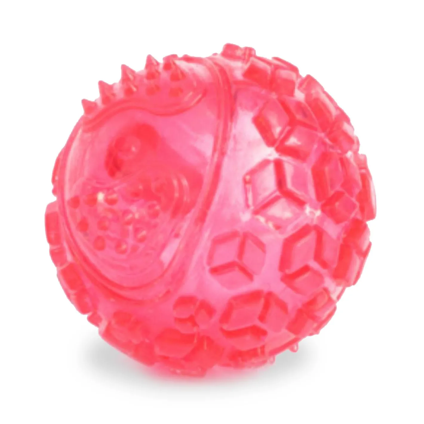 Zippy Paws ZippyTuff Textured Rubber Squeaker Ball Dog Toy New