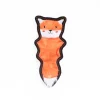 Zippy Paws Z-Stitch Skinny Peltz No Stuffing Squeaker Dog Toy - Fox Clearance