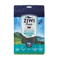 Ziwi Peak Air Dried Grain Free Cat Food 400g Pouch - Mackerel & Lamb Discount
