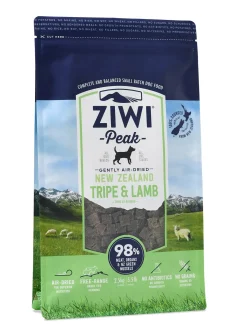 Ziwi Peak Air Dried Grain Free Dog Food 2.5kg Pouch - Tripe & Lamb Hot