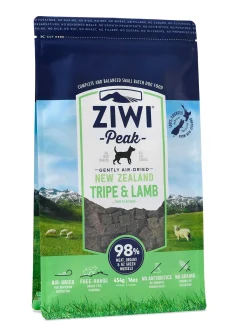 Ziwi Peak Air Dried Grain Free Dog Food 454g Pouch - Tripe & Lamb Discount