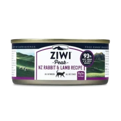 Ziwi Peak Moist Grain Free Cat Food - Rabbit & Lamb - 85g x 24 Cans Outlet